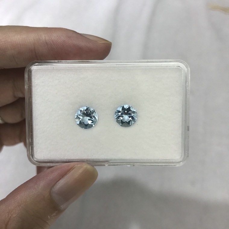 Natural Aquamarine, Faceted Aquamarine Gemstones