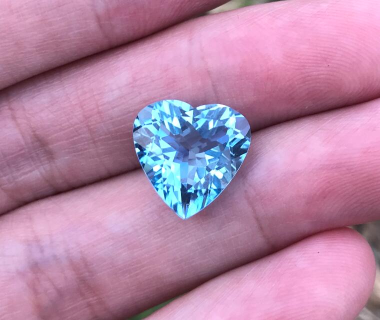 Heart Shape Aquamarine